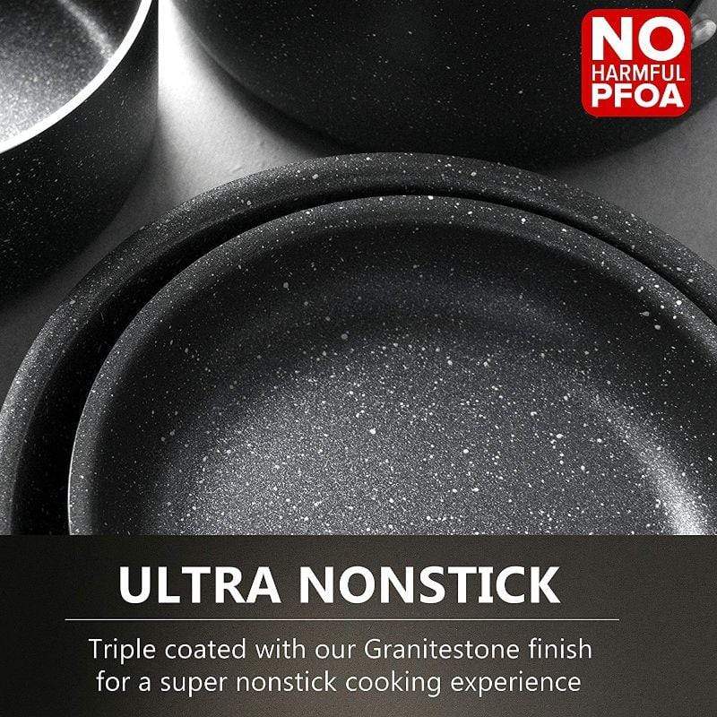 Granitestone 10-Piece Nonstick Stackmaster Cook ware Set 