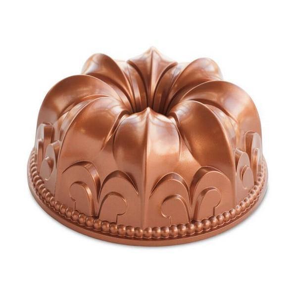 Buy Nordic Ware Fleur De Lis Bundt Cake Pan, Vintage Bakeware Pan