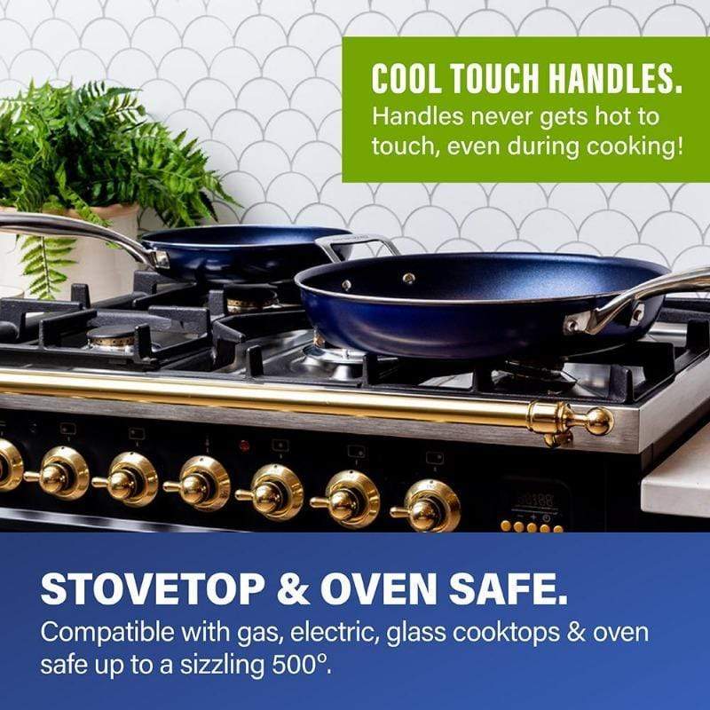 Granitestone 20-pc. Aluminum Dishwasher Safe Non-Stick Cookware