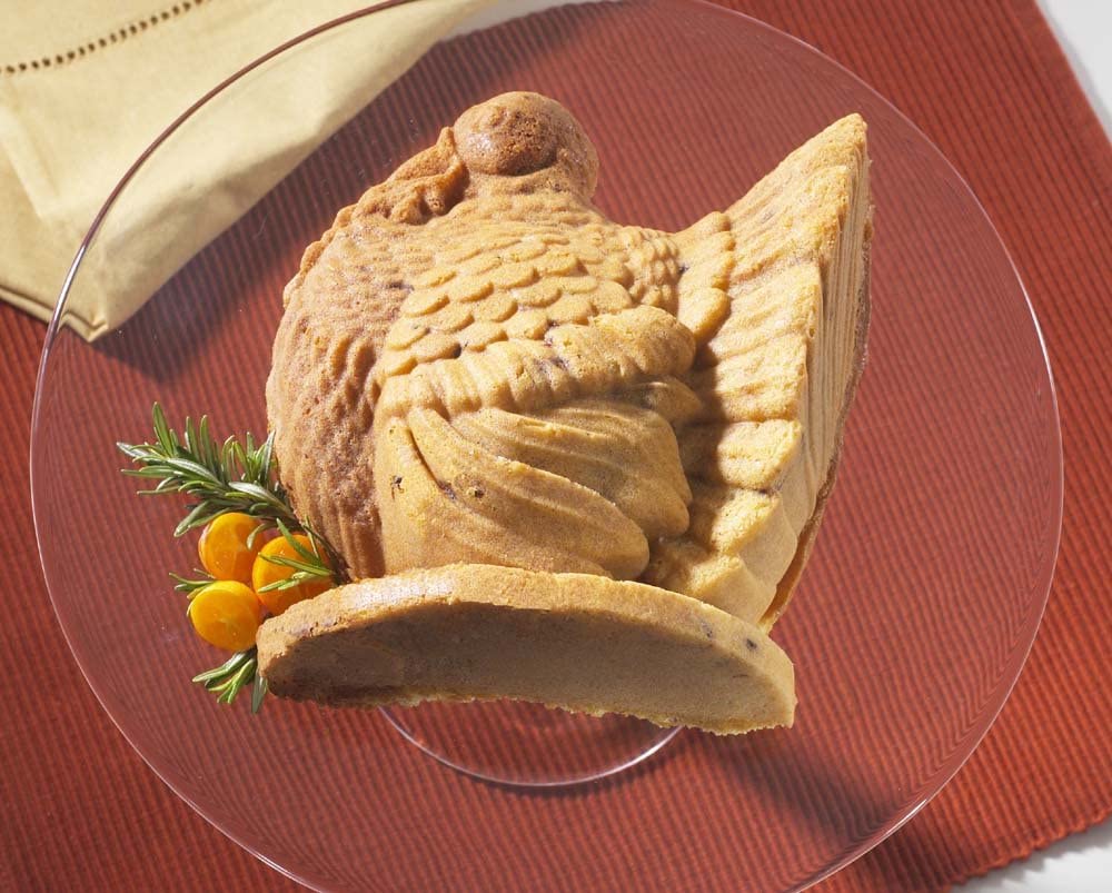 Nordic Ware, Kitchen, Nordic Ware Williams Sonoma 3d Holiday Turkey Cake  Mold Thanksgiving